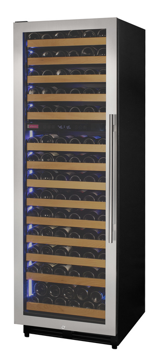 Reserva Series 154 Bottle 71" Tall Dual Zone Left Hinge Stainless Steel Wine Refrigerator