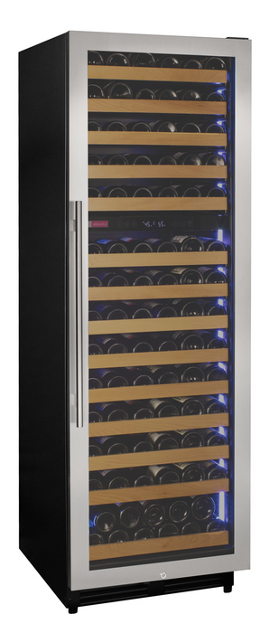 Reserva Series 154 Bottle 71" Tall Dual Zone Right Hinge Stainless Steel Wine Refrigerator