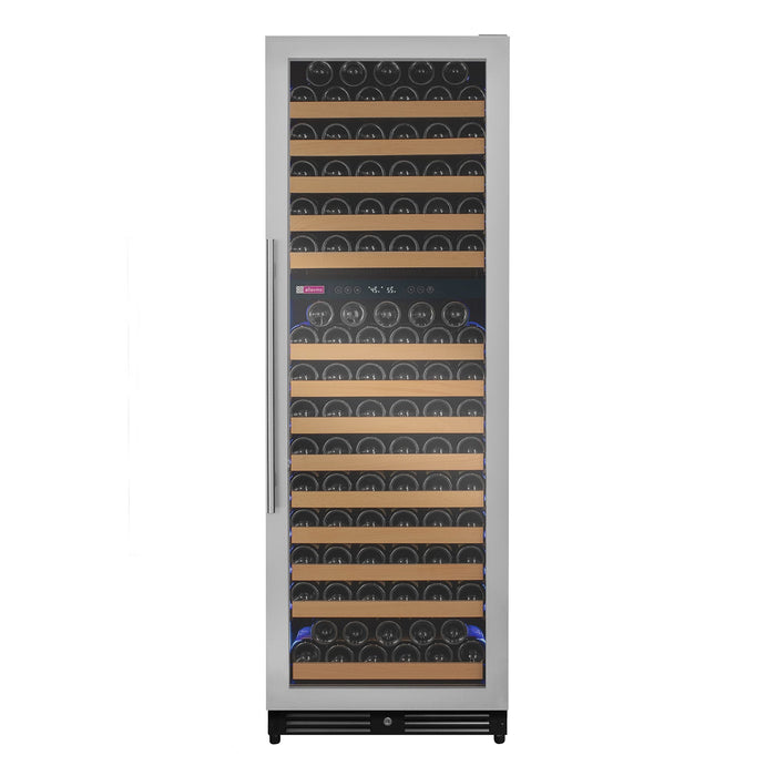 Reserva Series 172 Bottle Dual Zone Built-in Wine Refrigerator with Stainless Steel Door - Right Hinge