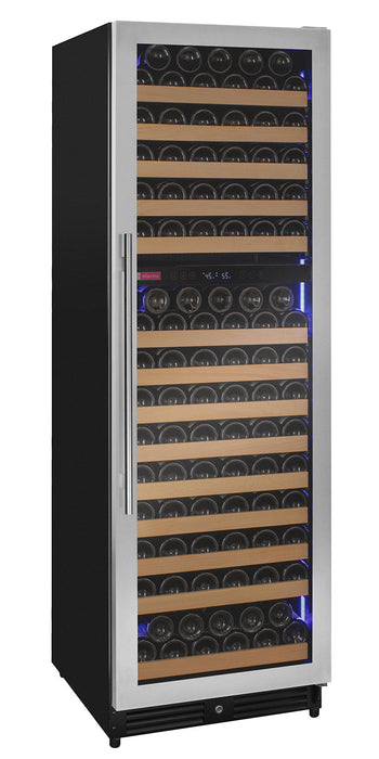 Reserva Series 172 Bottle Dual Zone Built-in Wine Refrigerator with Stainless Steel Door - Right Hinge