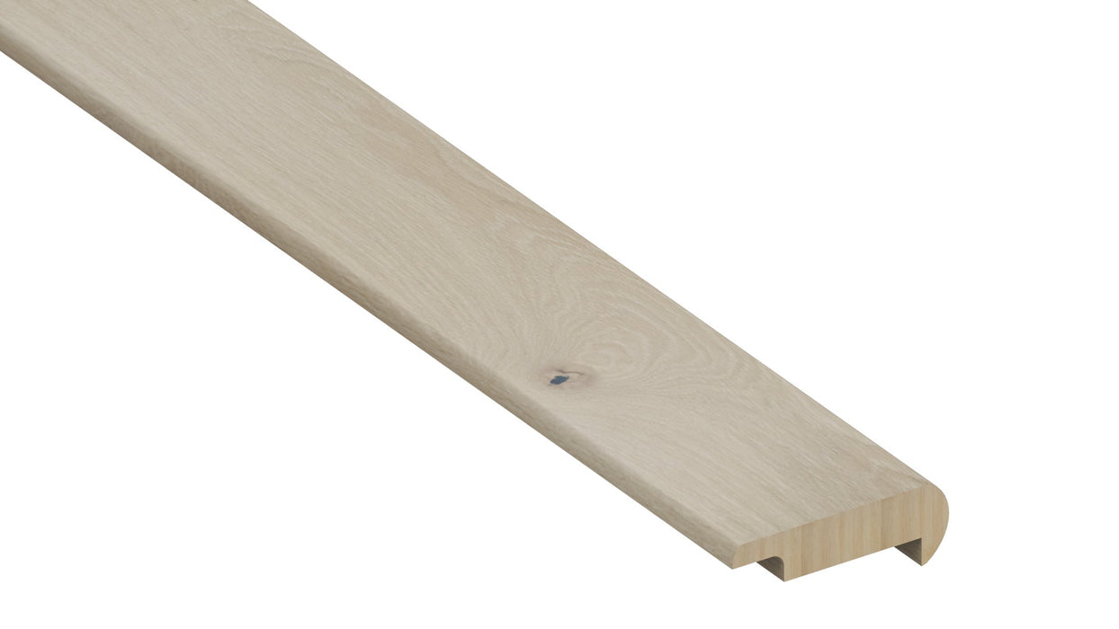 Aaron Blonde 0.76" Thick x 2.15" Wide x 78" Length Luxury Vinyl Overlapping Stairnose Waterproof Wood Molding - MSI Everlife