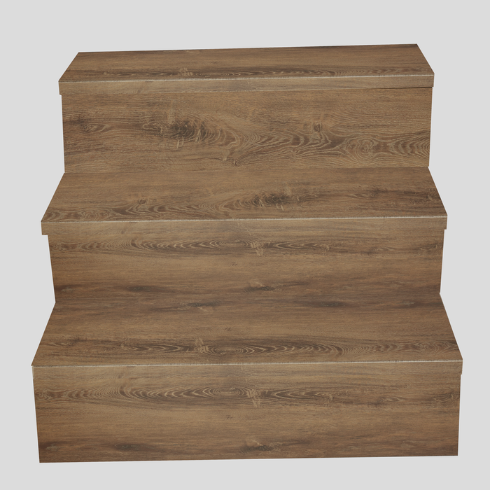Barrell 1.25" Thick x 12.01" Width x 47.24" Stair Tread Eased Edge Molding - MSI Everlife