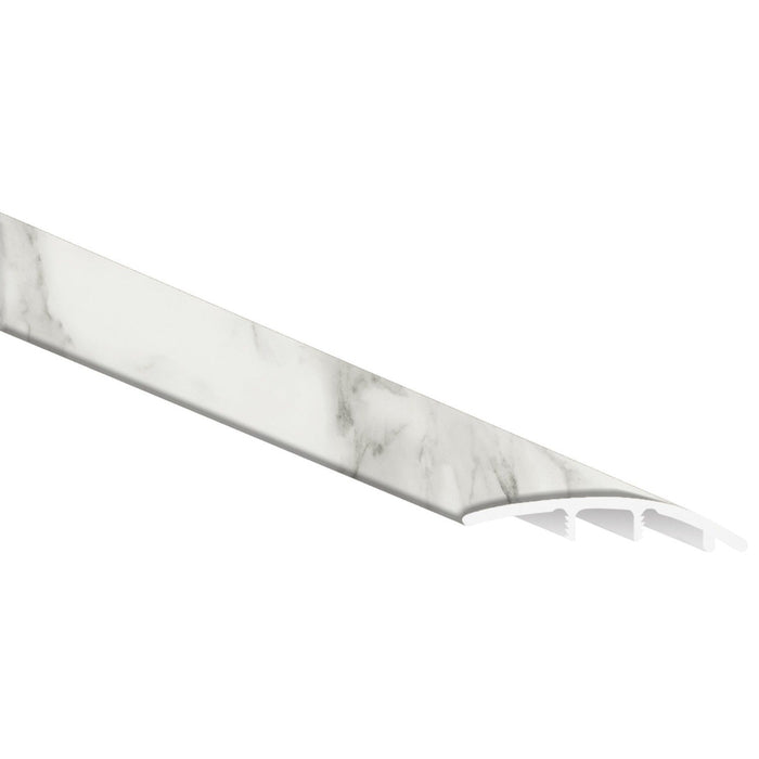 Calacatta Venosa Gold 0.35" Thick x 1.77" Wide x 94" Length Luxury Vinyl Reducer Molding - MSI Everlife