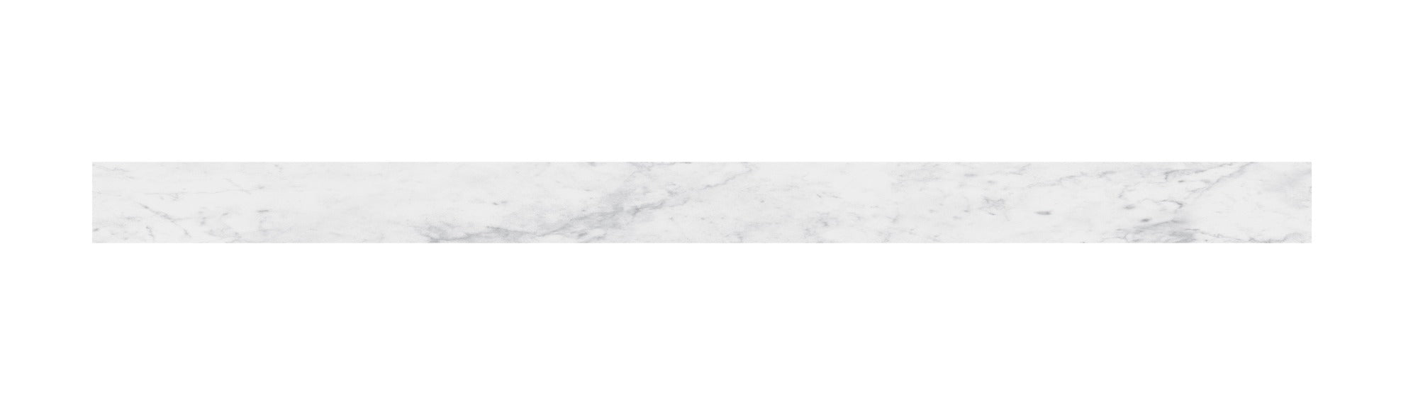Carrara Avell 0.26" Thick x 1.77" Width x 94" Luxury Vinyl End Cap Molding  - MSI Everlife