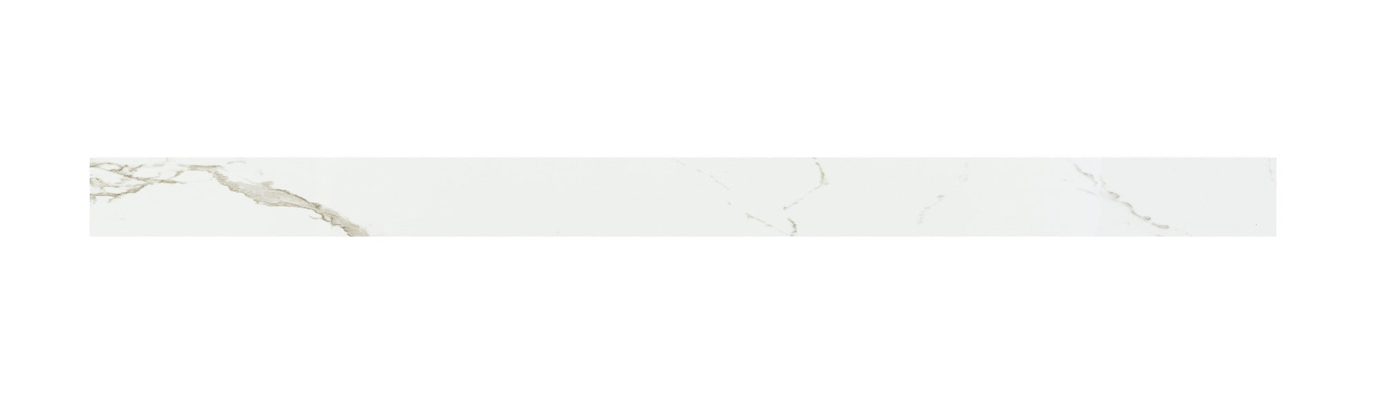 Calacatta Sera 0.75" Thick x 2.75" Width x 94" Luxury Vinyl Flush Stairnose Molding - MSI Everlife