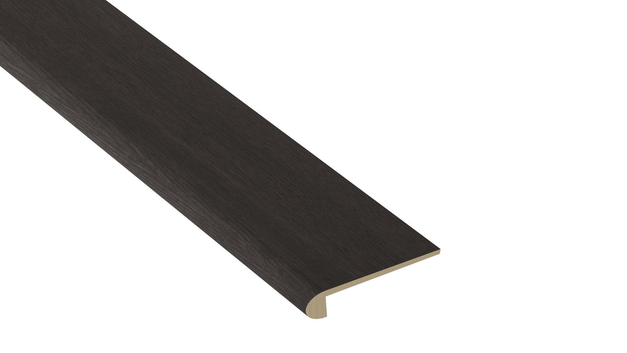Estate Oak 1.25" Thick x 12.01" Width x 47.24" Waterproof Wood Stair Tread Eased Edge Molding - MSI Everlife