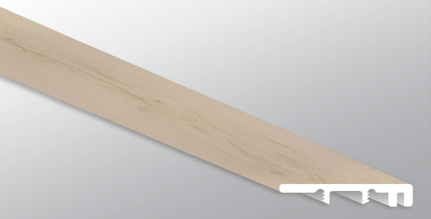 Fallonton 0.26"x Thick x 1.77" x Wide x 94" Length Luxury Vinyl End Cap Molding - MSI Everlife