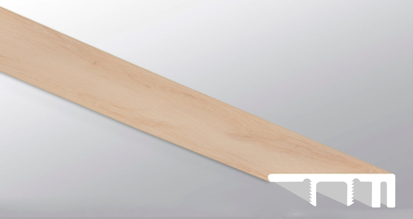 Fallonton 0.49" Thick x 1.5" Wide x 94" Length Luxury Vinyl End Cap Molding Large - MSI Everlife Collection