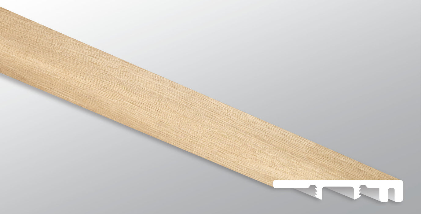 Hyde Haven 0.26" Thick x 1.77" Wide x 94" Length Luxury Vinyl End Cap Molding - MSI Everlife Collection