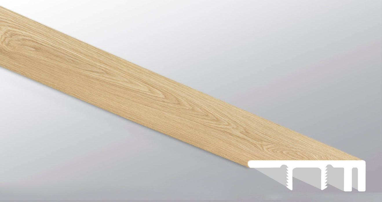 Larkin 0.49" Thick x 1.5" Wide x 94" Length Luxury Vinyl End Cap Molding Large - MSI Everlife Collection
