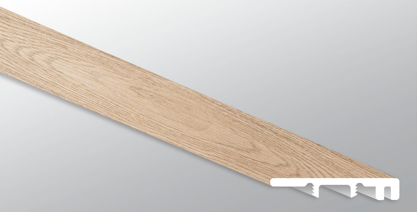 Linen Loggia 0.26" Thick x 1.77" Wide x 94" Length Luxury Vinyl End Cap Molding - MSI Everlife Collection