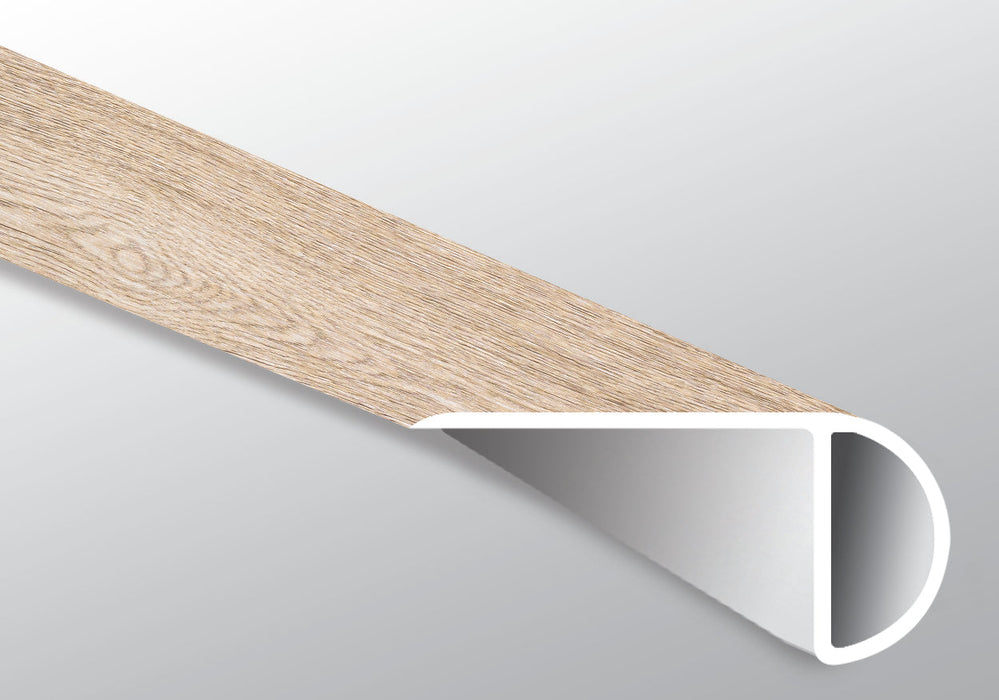 Linen Loggia 1.03" Thick x 2.23" Wide x 94" Length Overlapping Stair Nose Molding - MSI Everlife Collection