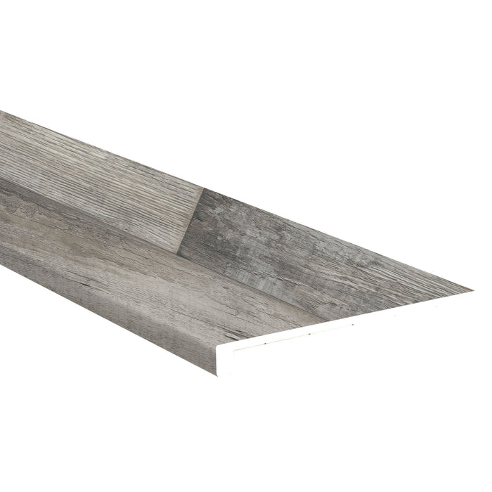 Mezcla/Coastal Mix 1.25" Thick x 12.01" Width x 47.24" Stair Tread Eased Edge Molding - MSI Everlife