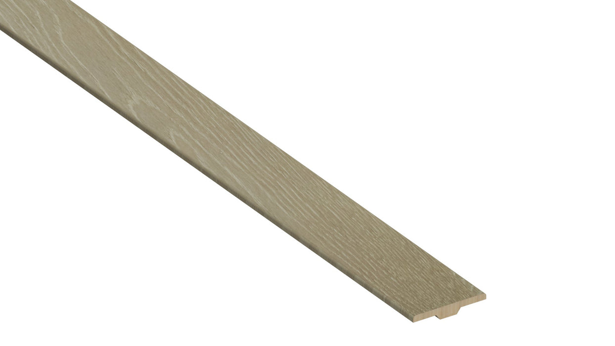 Moorville 0.37" Thick x 1.24" Wide x 78" Length Waterproof Wood T Molding - MSI Everlife