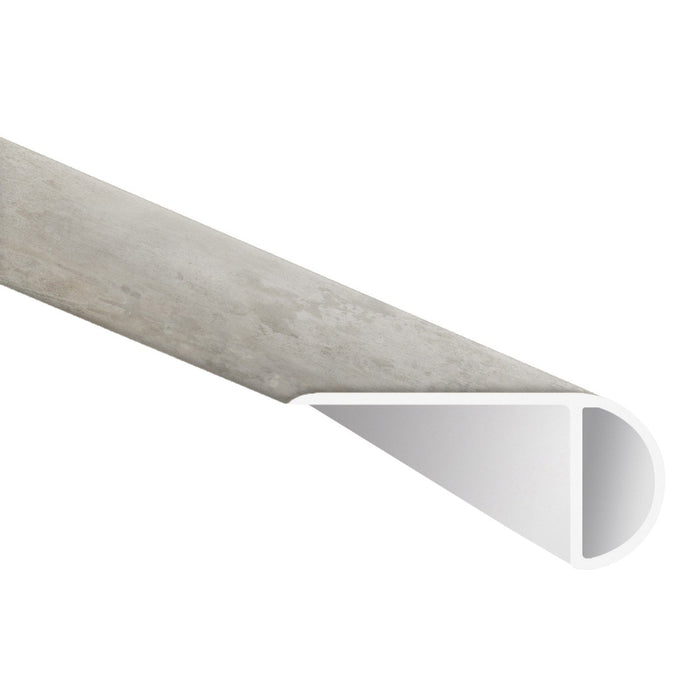 Mountains Gray 1.03" Thick x 2.23" Wide x 94" Length Luxury Vinyl Overlapping Stairnose Molding - MSI Everlife
