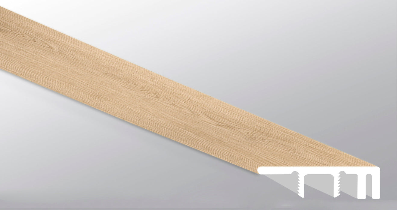 Palmilla 0.49" Thick x 1.5" Wide x 94" Length Luxury Vinyl End Cap Molding Large - MSI Everlife Collection