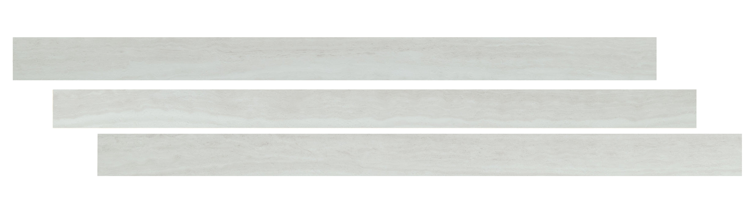 White Ocean 0.26" Thick x 1.77" Width x 94" Luxury Vinyl End Cap Molding - MSI Everlife