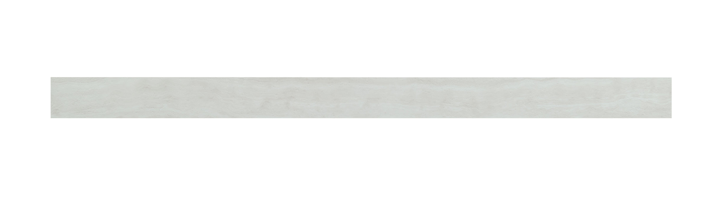 White Ocean 1.03" Thick x 2.23" Wide x 94" Length Luxury Vinyl Overlapping Stairnose Molding - MSI Everlife