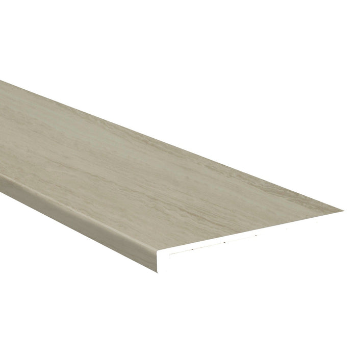 White Ocean 1.25" Thick x 12.01" Width x 47.24" Stair Tread Eased Edge Molding - MSI Everlife
