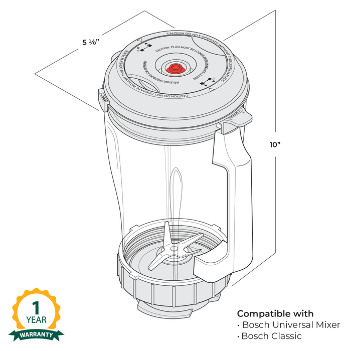 Vacuum Blender Mixer Attachment