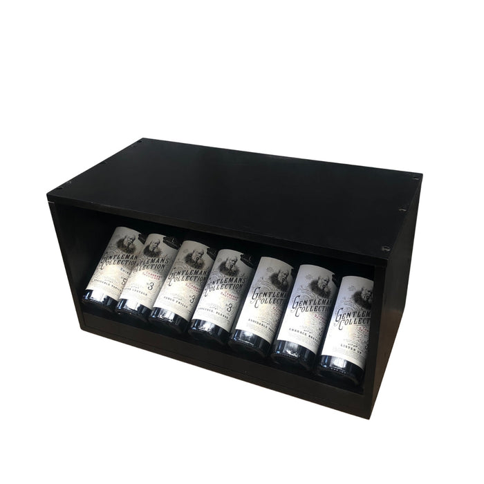 7 Bottle Display Wine Cube | 18mm Thick