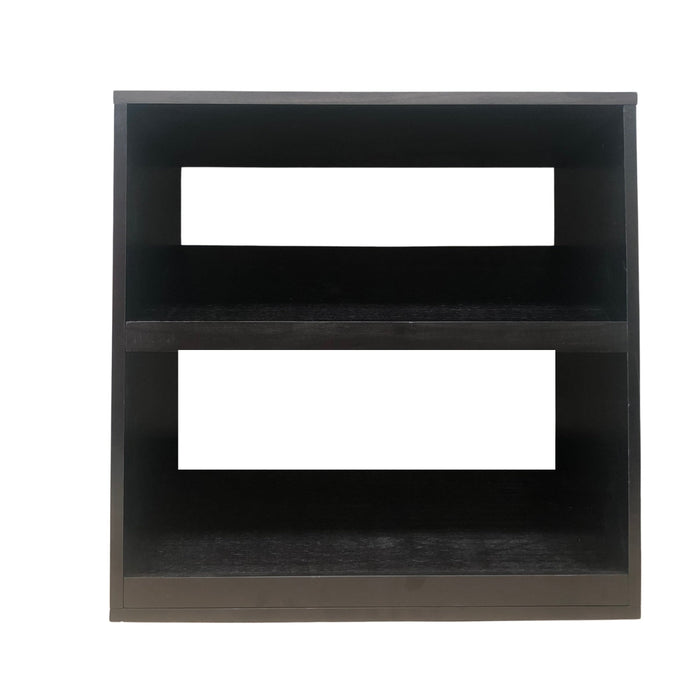 14 Bottle Display Wine Cube – Black Onyx and Natural Finishes | 18mm thick