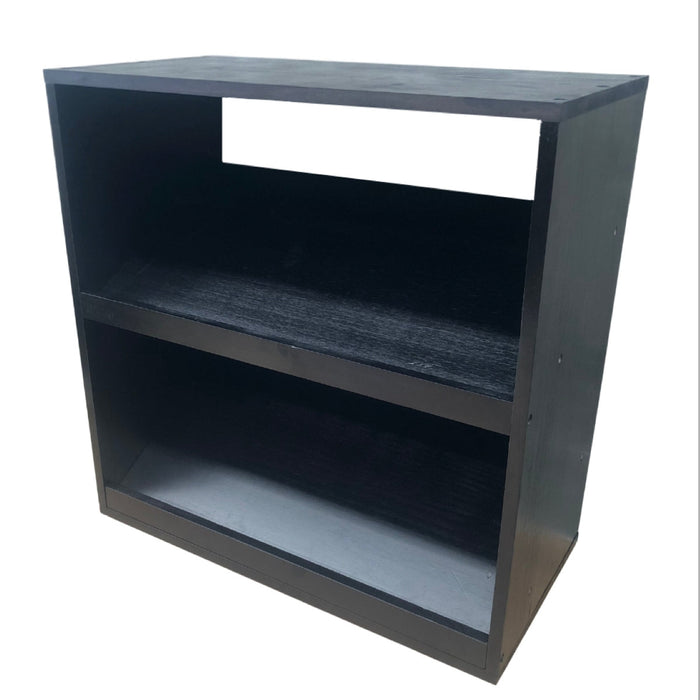 14 Bottle Display Wine Cube – Black Onyx and Natural Finishes | 18mm thick