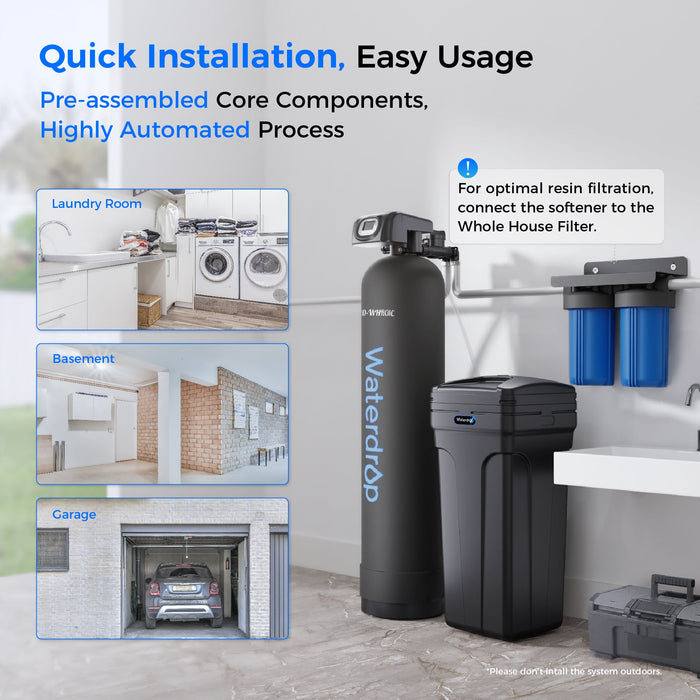 Waterdrop WHR01 Water Softener System
