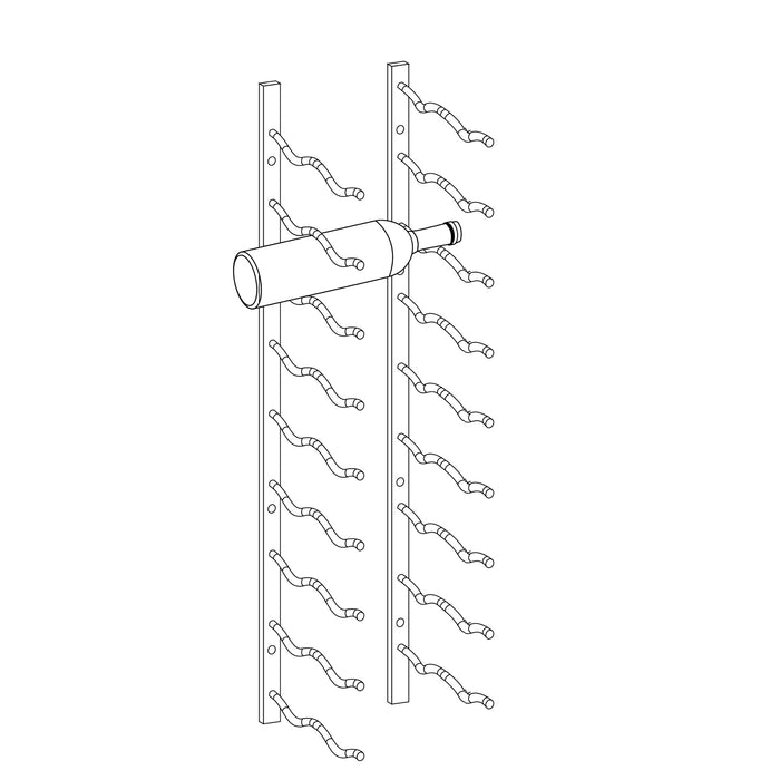 Wall-Mounted Wine Rack | C-Type