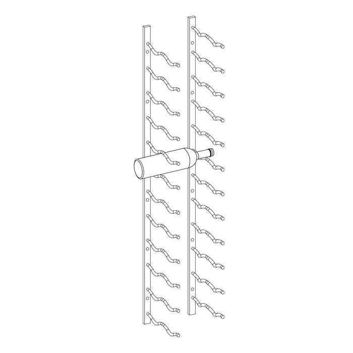 Wall-Mounted Wine Rack | C-Type