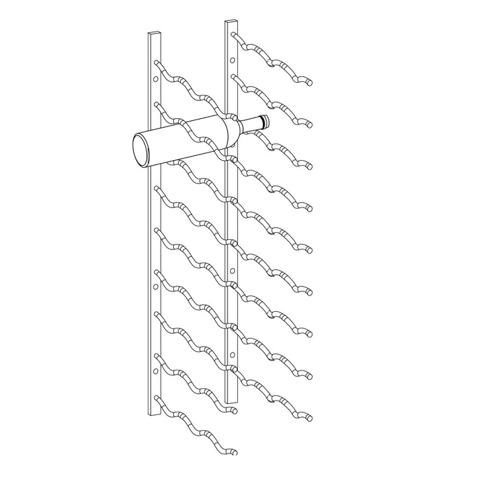 Wall-Mounted Wine Rack | C-Type
