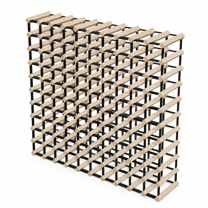 110-Bottle Timber Wine Rack | 10×10 Configuration