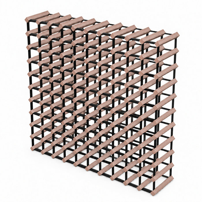 110-Bottle Timber Wine Rack | 10×10 Configuration