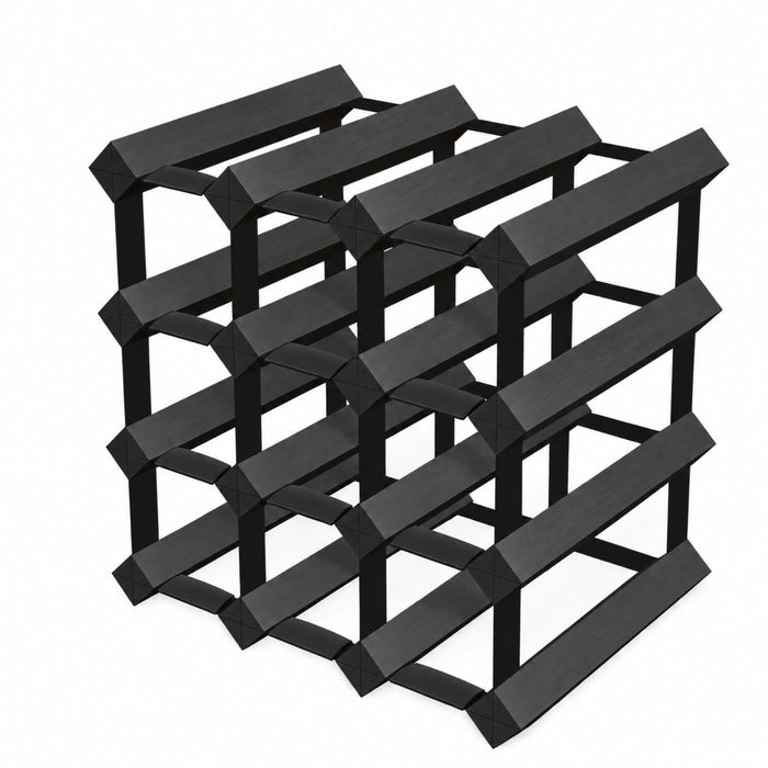 12-Bottle Timber Wine Rack | 3×3 Configuration