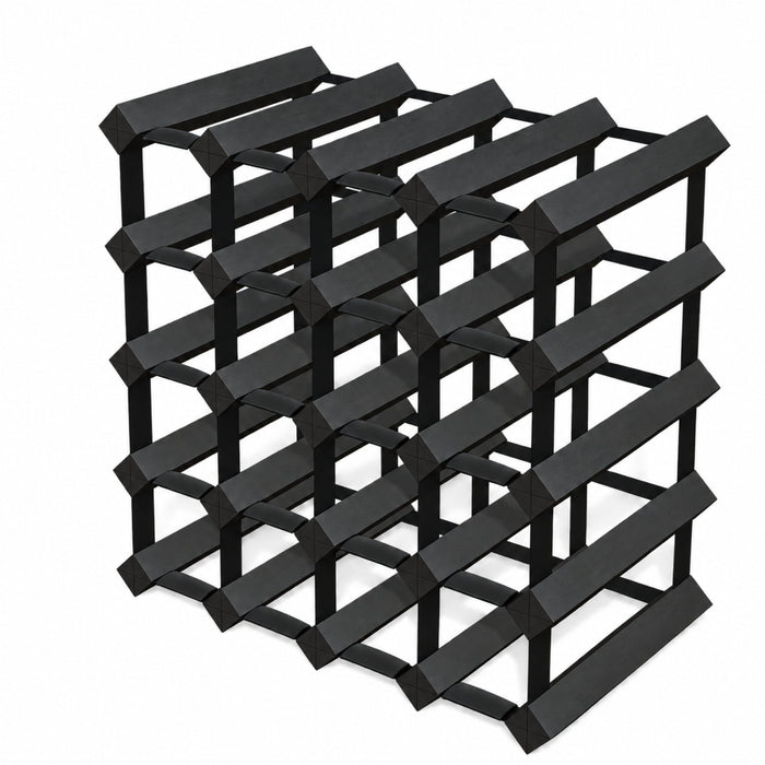 20-Bottle Timber Wine Rack | 4×4 Configuration