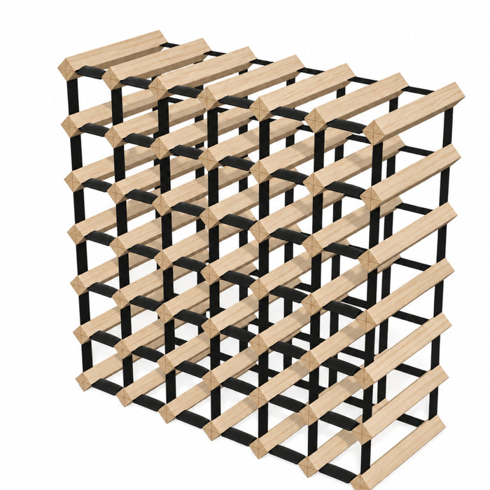 42-Bottle Timber Wine Rack | 6×6 Configuration