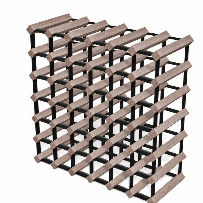 42-Bottle Timber Wine Rack | 6×6 Configuration
