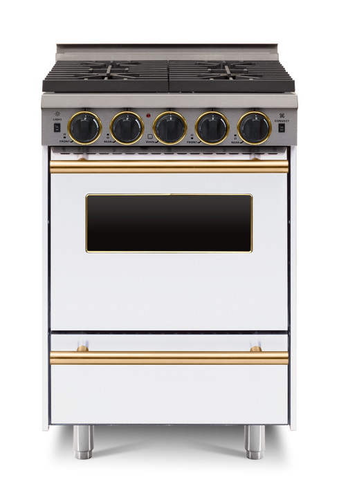 24” All Gas Convection Range - Sealed Burners