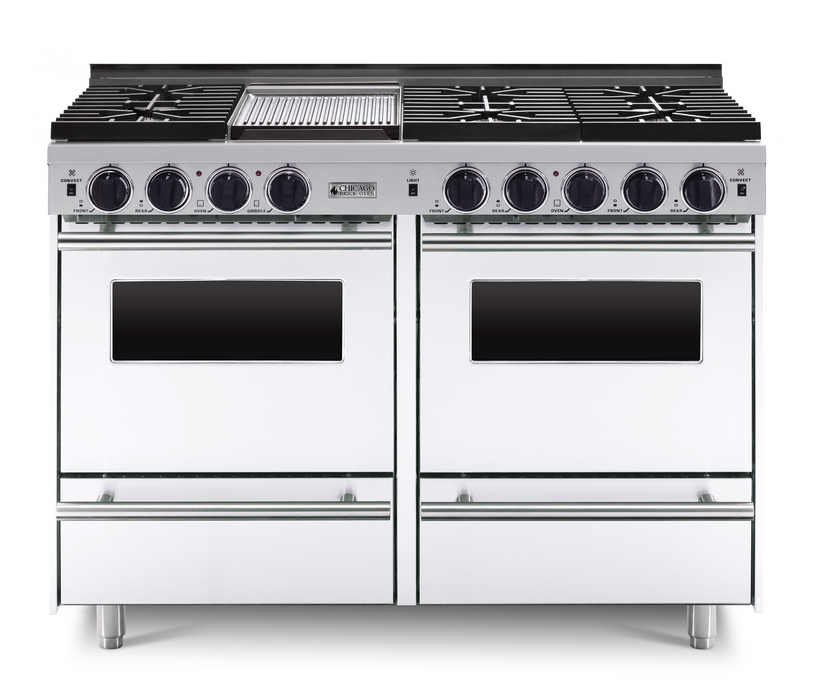 48" LP All-Gas Convection Range - Sealed Burners