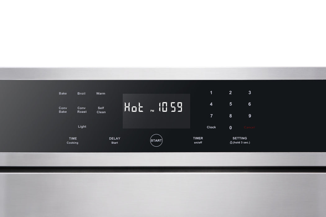 THOR Kitchen 30 in. Professional Self-Cleaning Wall Oven in Stainless Steel, HEW3001