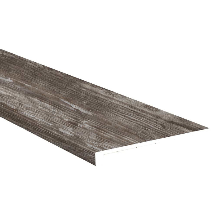 Weathered Brina 1.25" Thick x 12.01" Wide x 47.24" Length Vinyl Stair Tread Eased Edge - MSI Everlife Collection