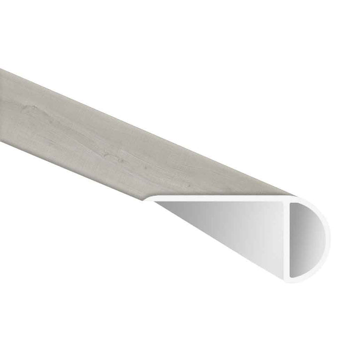 Whitby White 1.03" Thick x 2.23" Wide x 94" Length Luxury Vinyl Stair Nose Molding-MSI Everlife
