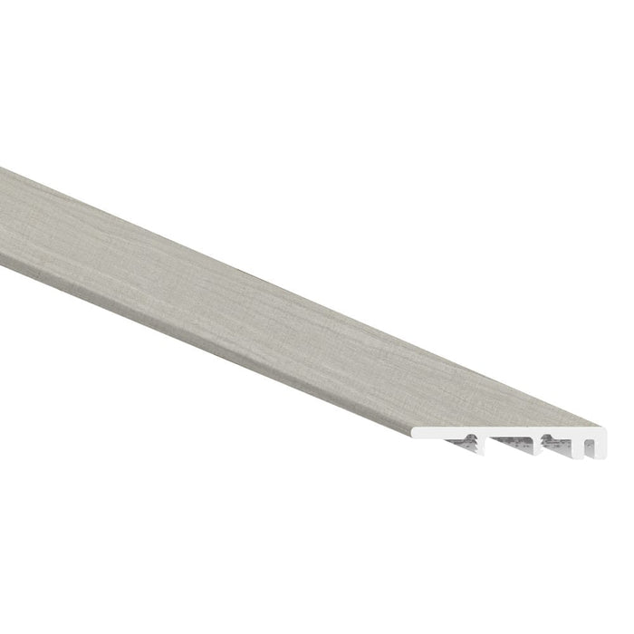 Whitby White 0.26" Thick x 1.77" Wide x 94" Length Luxury Vinyl End Cap Molding-MSI Everlife