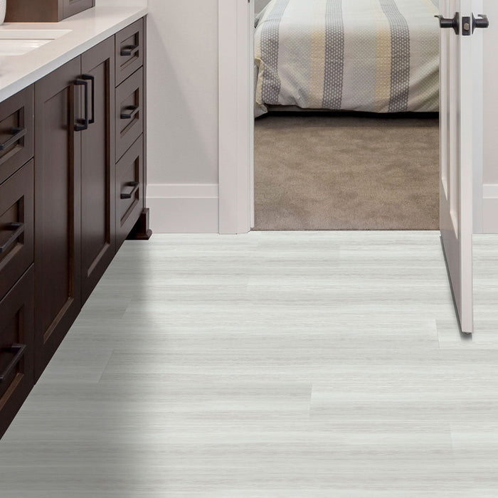 White Ocean 0.75" Thick x 0.625" Wide x 94" Length Luxury Vinyl Quarter Round Molding-MSI Everlife