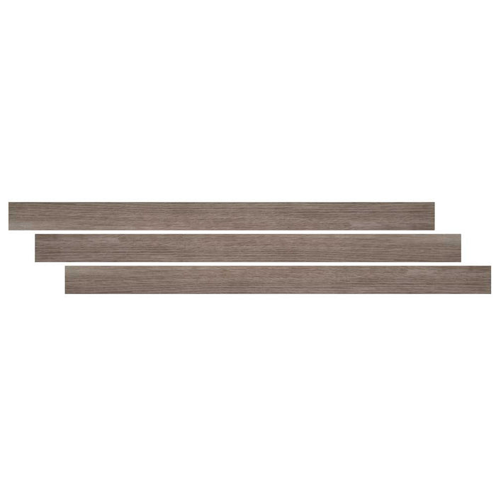 Whitfield Gray 0.27" Thick x 1.77" Wide x 94" Length Luxury Vinyl T-molding-MSI Everlife