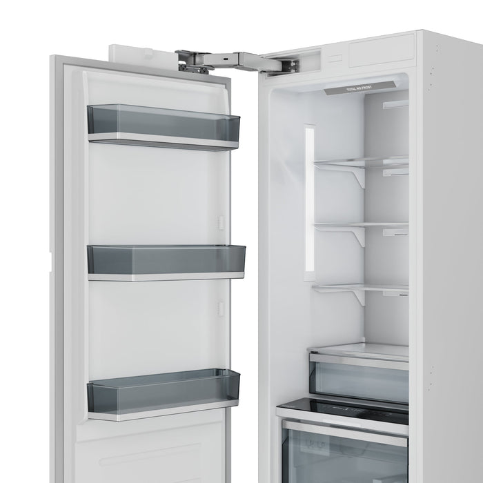 THOR Kitchen X-Series 24" 12.4 cu. ft. Panel Ready Built-In Freezer Column with Automatic Ice Maker, XRF24CFZ