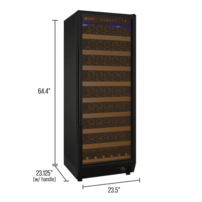 24" Wide Vite II 99 Bottle Single Zone Wine Refrigerator