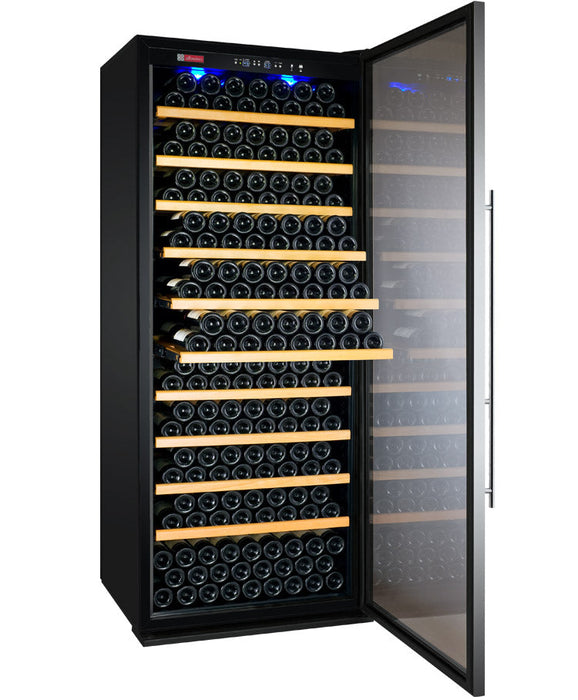 32" Wide Vite II Tru-Vino 277 Bottle Single Zone Stainless Steel Right Hinge Wine Refrigerator