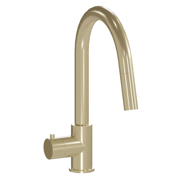 ZLINE Touchless Kitchen Faucet in Champagne Bronze, GEM-KFS-CB