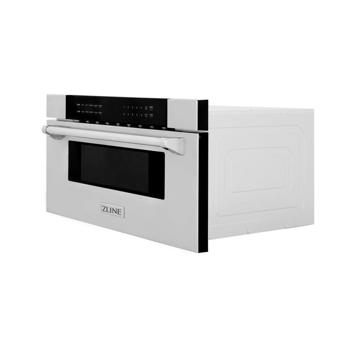 ZLINE 30 Inch 1.2 cu. ft. Built-In Microwave Drawer In Stainless Steel, MWD-30